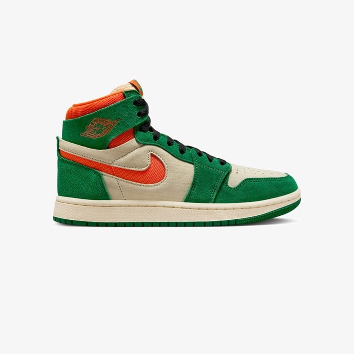 Jordan brand Wmns Air Jordan 1 Zoom - color: green/cream/orange